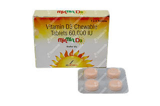 Minmin D3 60000 IU Chew Tablet 4