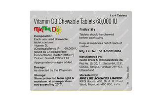 Minmin D3 60000 IU Chew Tablet 4