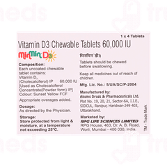Minmin D3 Chewable Tablet 4