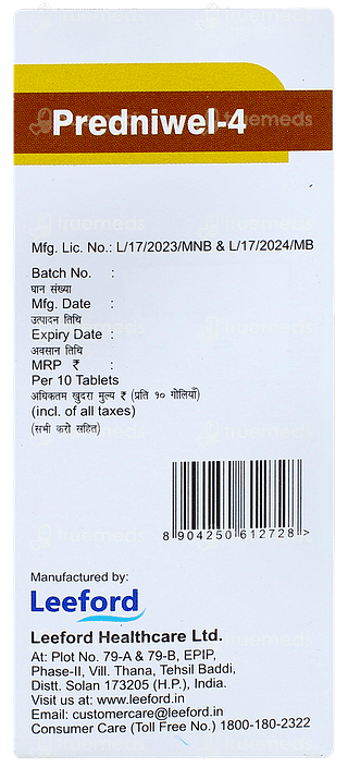 Predniwel 4 Tablet 10
