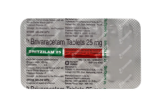 Britzilam 25 MG Tablet 14