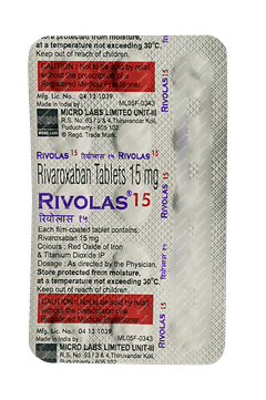 Rivolas 15 Tablet 15 Rivolas 15 Tablet 15