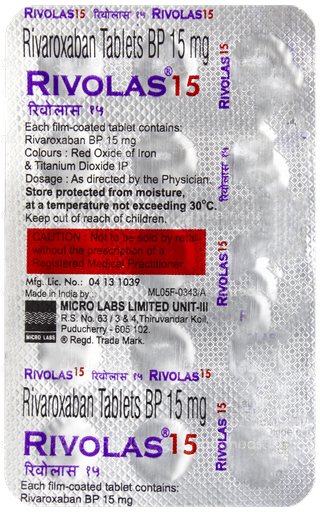 Rivolas 15 Tablet 15