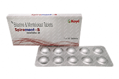 Spiromont B Tablet 10