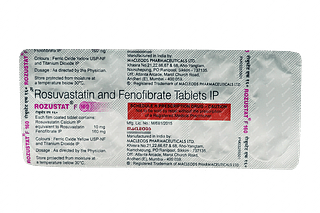 Rozustat F 10/160 MG Tablet 10