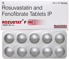 Rozustat F 160 Tablet 10