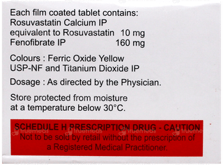 Rozustat F 160 Tablet 10