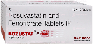 Rozustat F 160 Tablet 10