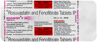 Rozustat F 160 Tablet 10