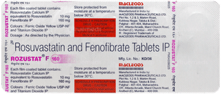 Rozustat F 160 Tablet 10