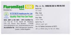 Fluromilast 500 Tablet 10