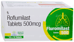 Fluromilast 500 Tablet 10