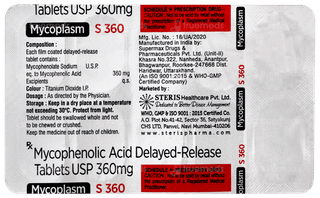 Mycoplasm S 360 Tablet 10