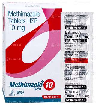 Methimzole 10 Tablet 10