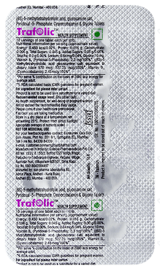 Trafolic Tablet 10