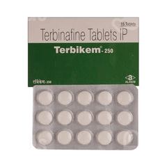 Terbikem 250 Tablet 15 Terbikem 250 Tablet 15