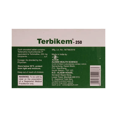 Terbikem 250 Tablet 15 Terbikem 250 Tablet 15