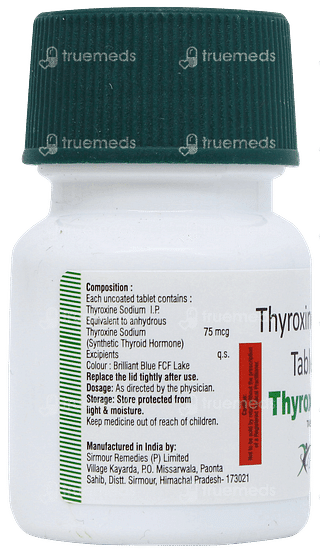 Thyroxinol 75 Tablet 120