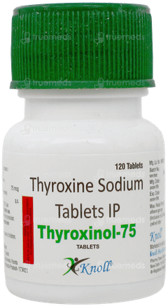 Thyroxinol 75 Tablet 120 Thyroxinol 75 Tablet 120