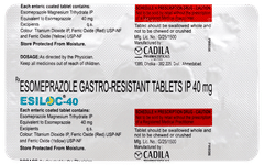 Esiloc 40 Tablet 15 Esiloc 40 Tablet 15