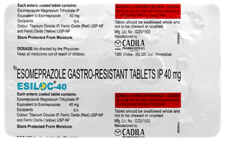 Esiloc 40 Tablet 15