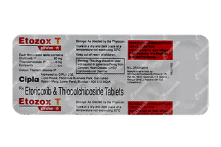 Etozox T 60/4 MG Tablet 10