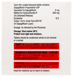 Dapabite M 5/500 Tablet 10