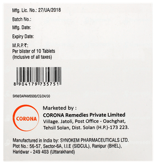 Dapabite M 5/500 Tablet 10