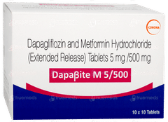 Dapabite M 5/500 Tablet 10