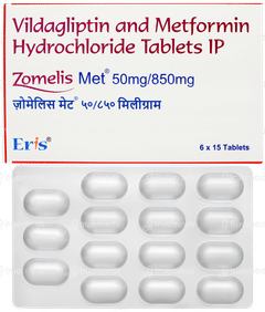 Zomelis Met 50mg/850mg Tablet 15