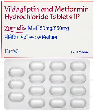 Zomelis Met 50mg/850mg Tablet 15