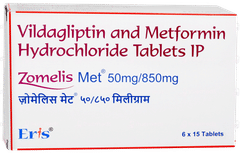 Zomelis Met 50mg/850mg Tablet 15 Zomelis Met 50mg/850mg Tablet 15