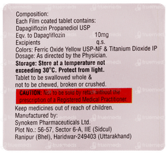 Dapaturn 10 Tablet 10