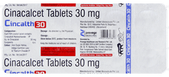 Cincalth 30 Tablet 10 Cincalth 30 Tablet 10