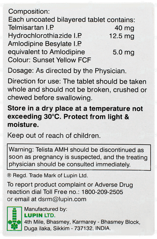 Telista Amh Tablet 15