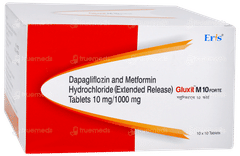 Gluxit M 10 Forte Tablet 10 Gluxit M 10 Forte Tablet 10
