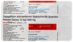 Gluxit M 10 Forte Tablet 10 Gluxit M 10 Forte Tablet 10