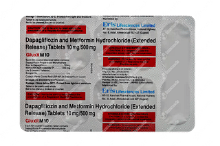 Gluxit M 10/500 MG Tablet Er 10