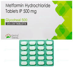 Glycoheal 500 Tablet 20 Glycoheal 500 Tablet 20