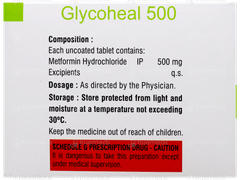 Glycoheal 500 Tablet 20 Glycoheal 500 Tablet 20