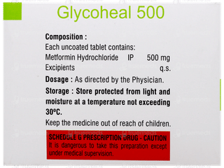 Glycoheal 500 Tablet 20