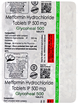Glycoheal 500 Tablet 20