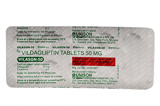 Vilason 50 MG Tablet 10