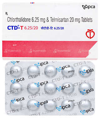 Ctd T 6.25/20 Tablet 15