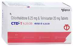 Ctd T 6.25/20 Tablet 15