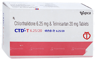 Ctd T 6.25/20 Tablet 15