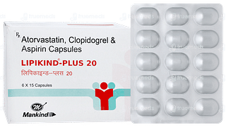 Lipikind Plus 20 Capsule 15