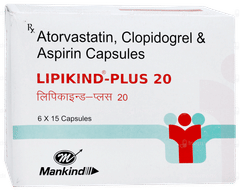 Lipikind Plus 20 Capsule 15 Lipikind Plus 20 Capsule 15
