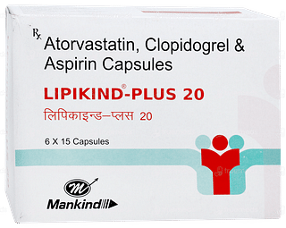 Lipikind Plus 20 Capsule 15