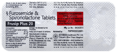 Frusip Plus 20 Tablet 10